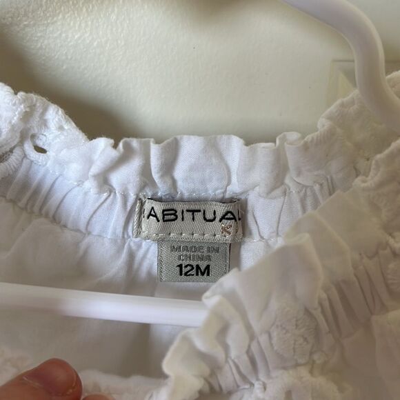 HABITUAL Girls Eyelet Dress - Picture 6 of 8